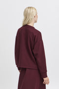 Sweaters - Bypusti V-neck Cropped Blouse van b.young
