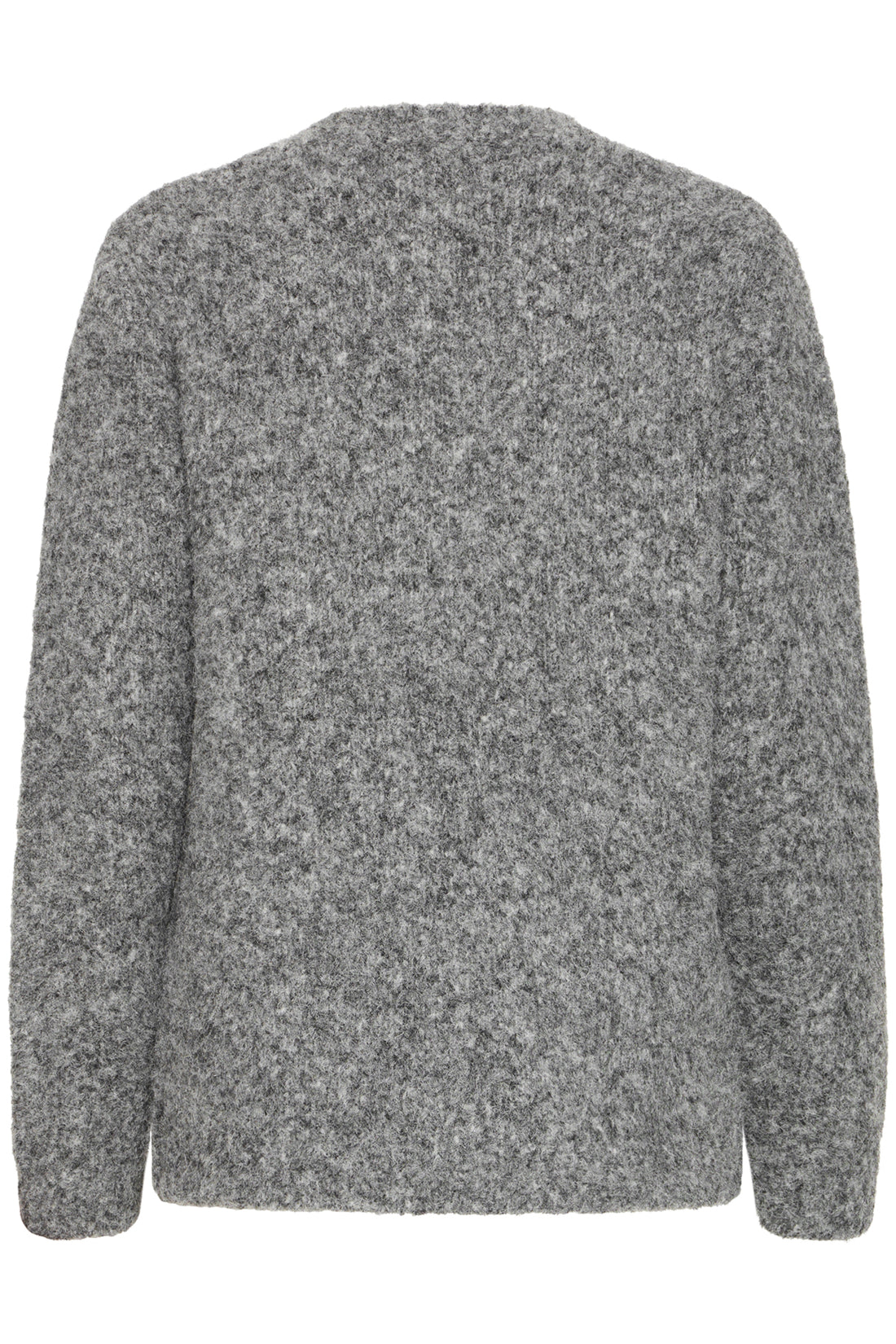 Mid Grey Melange Pulls - Bynyla Ls Jumper van b.young