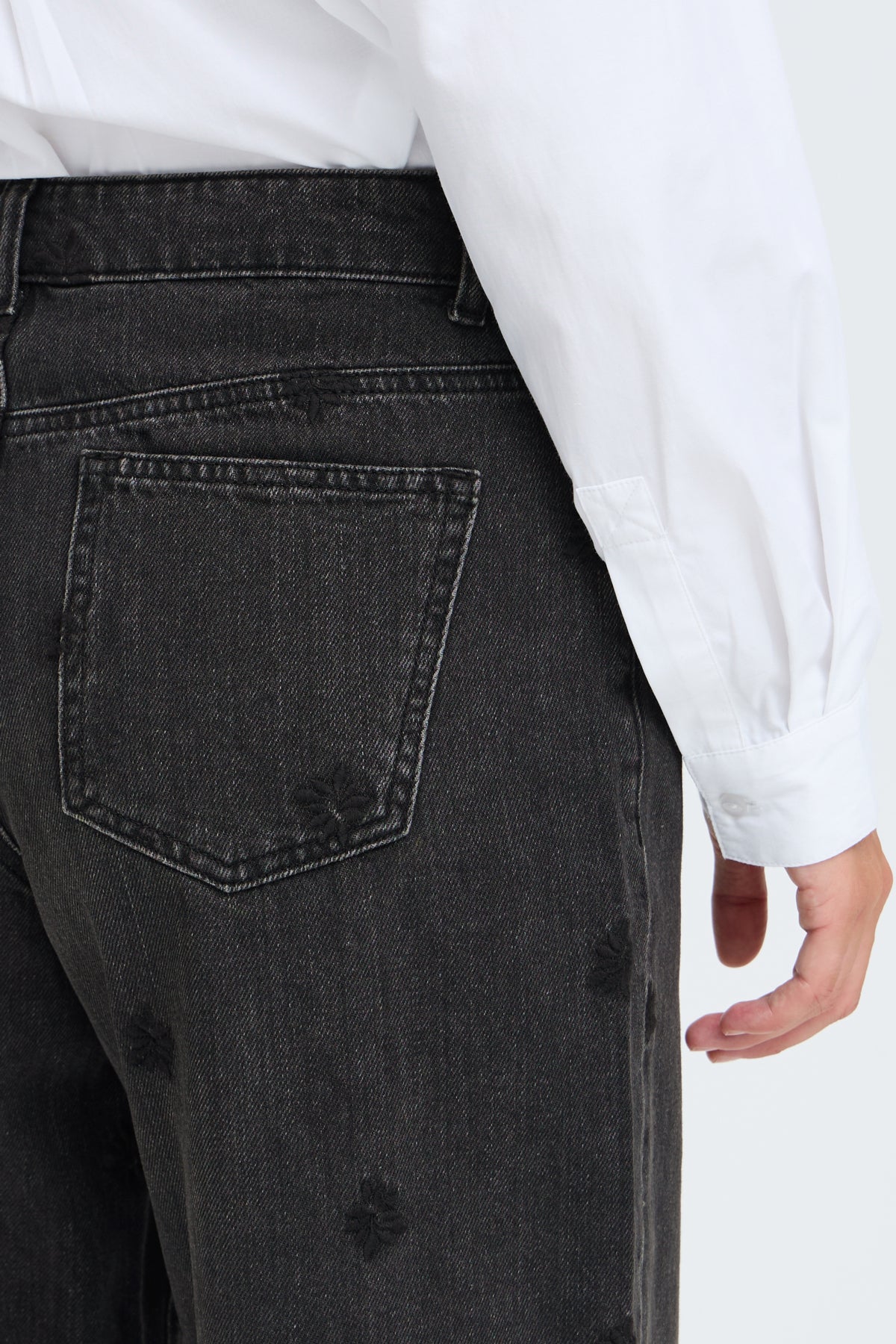 Bykimu Emb Jeans 2