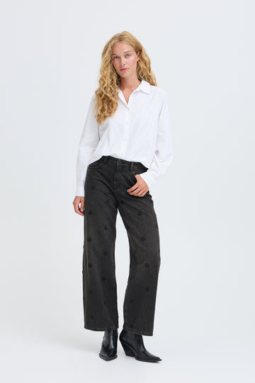 Bykimu Emb Jeans 2