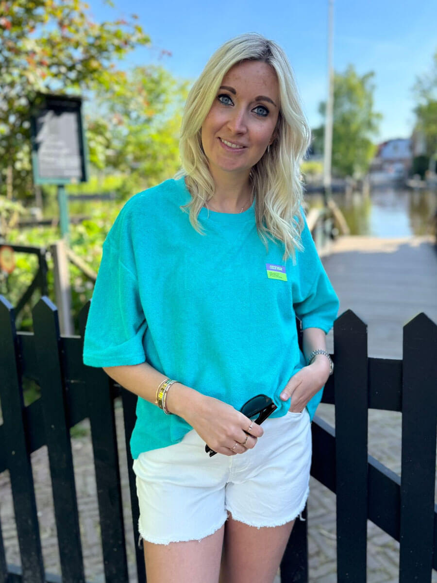 Tops - Short sleeve Terry Top van Meisjes