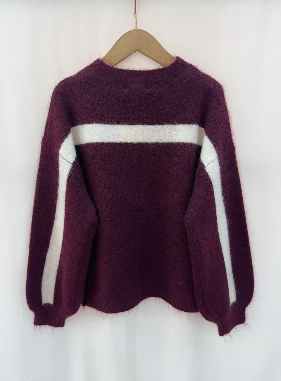 Savy hearth stripe knit