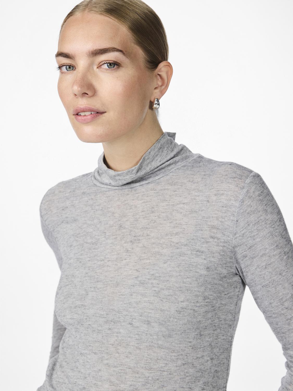 Tops - 50% Yaswoola Ls High Neck Top Noos van Y.A.S