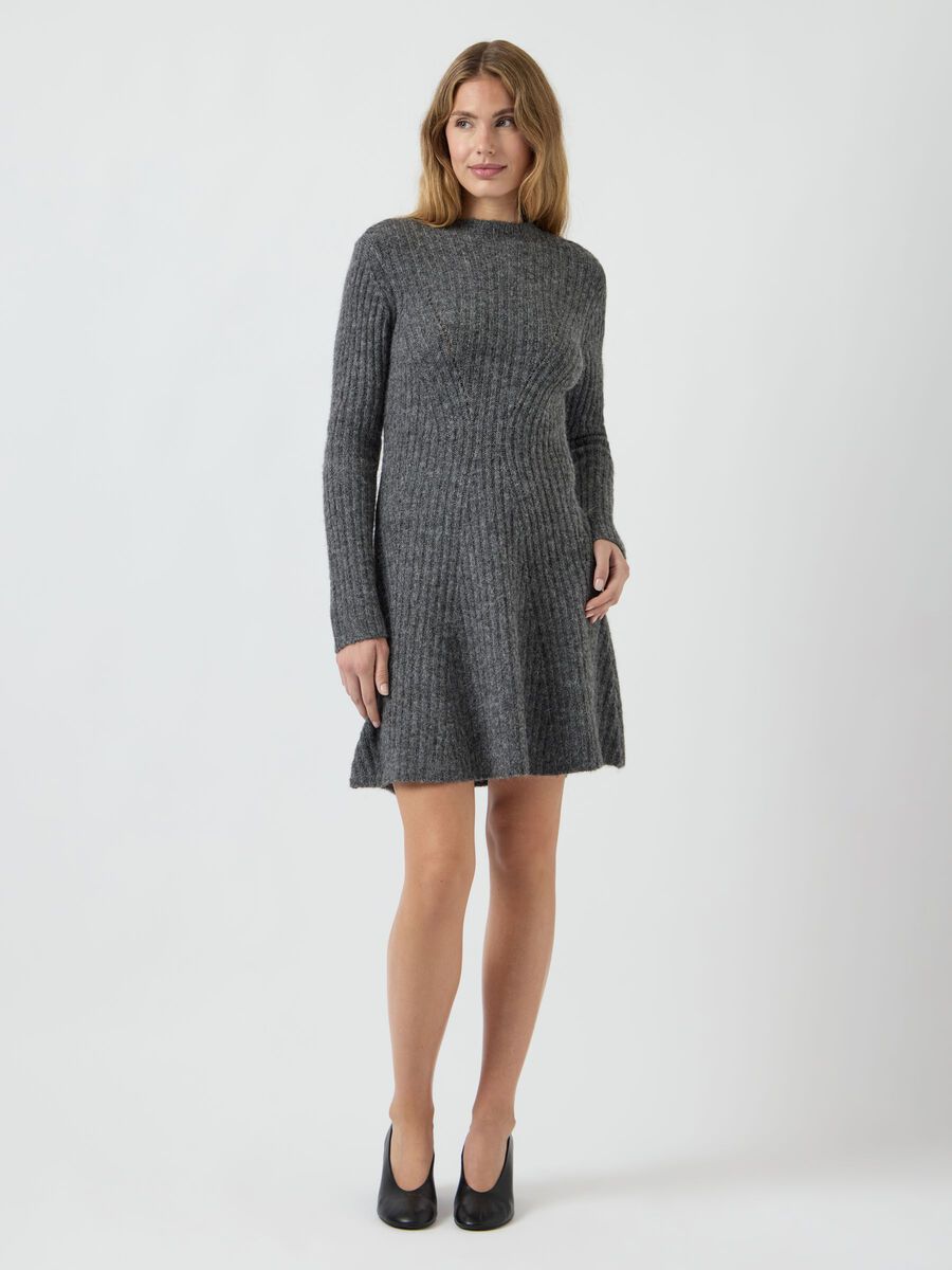 50% Yasdolly Ls Knit Dress S. Noos