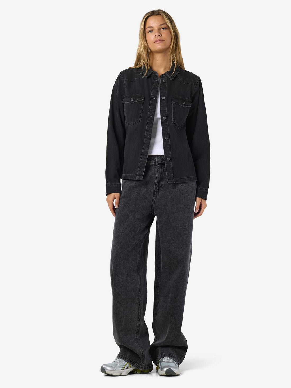 Nmnew Signe L/S Denim Shirt Vi001Bl Noos