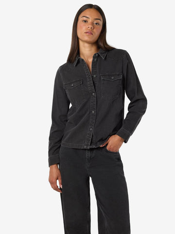 Nmnew Signe L/S Denim Shirt Vi001Bl Noos