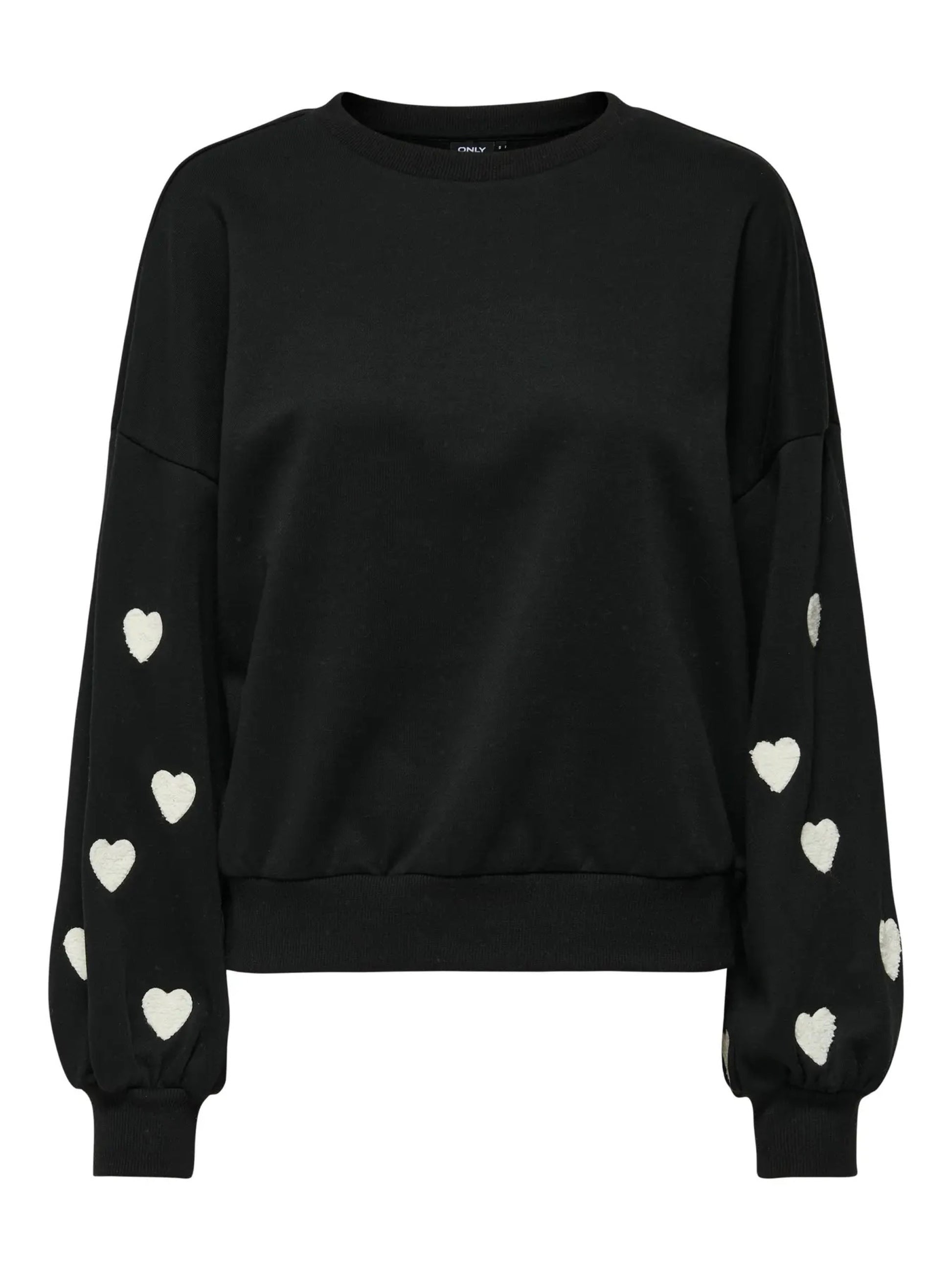 Black Sweaters - Onlmacy L/S O-Neck Sweat van Only