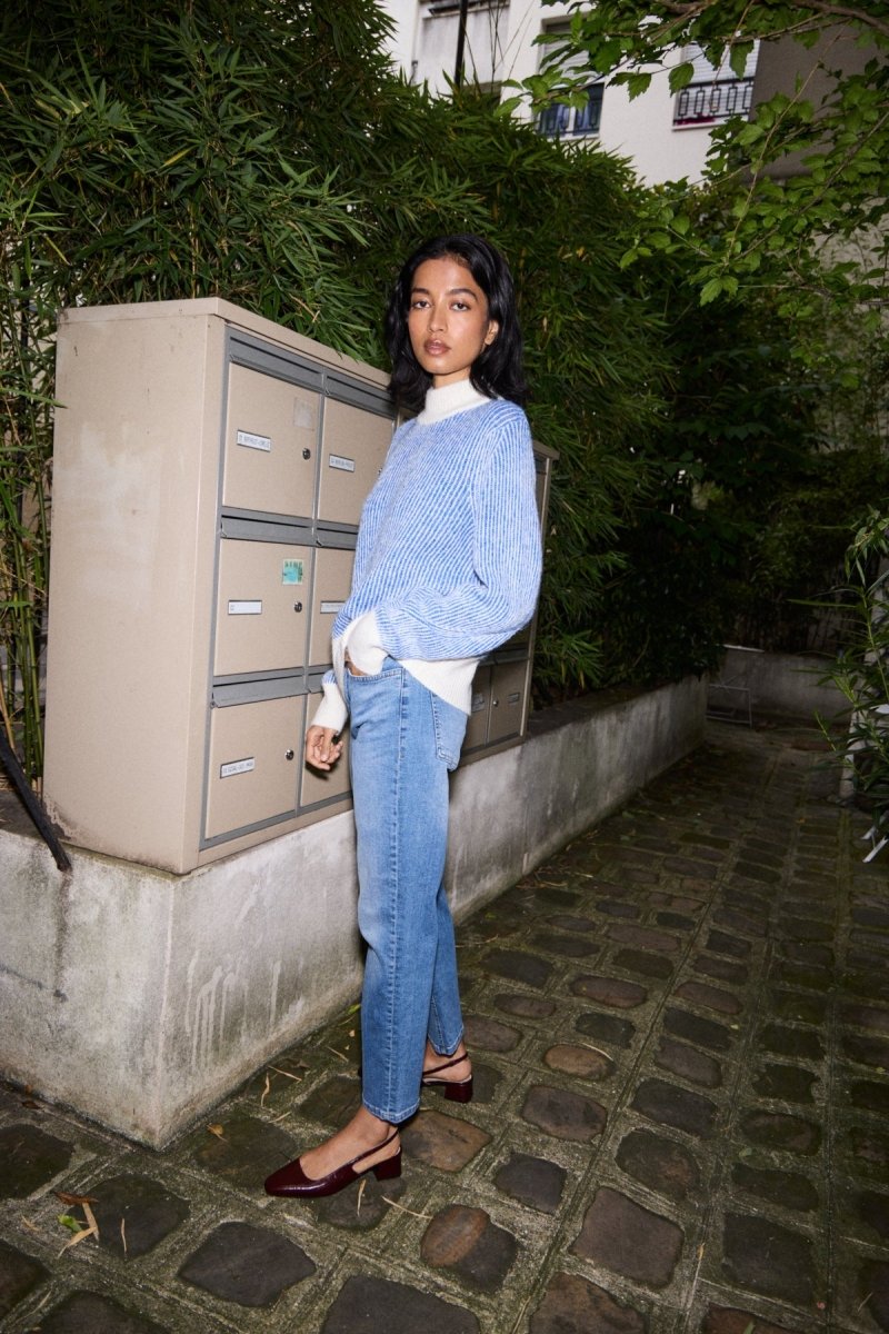 30% Ihkamara Ls Stripe 4 - AW24 - koop Pulls van Ichi bij Meisjes Brugge