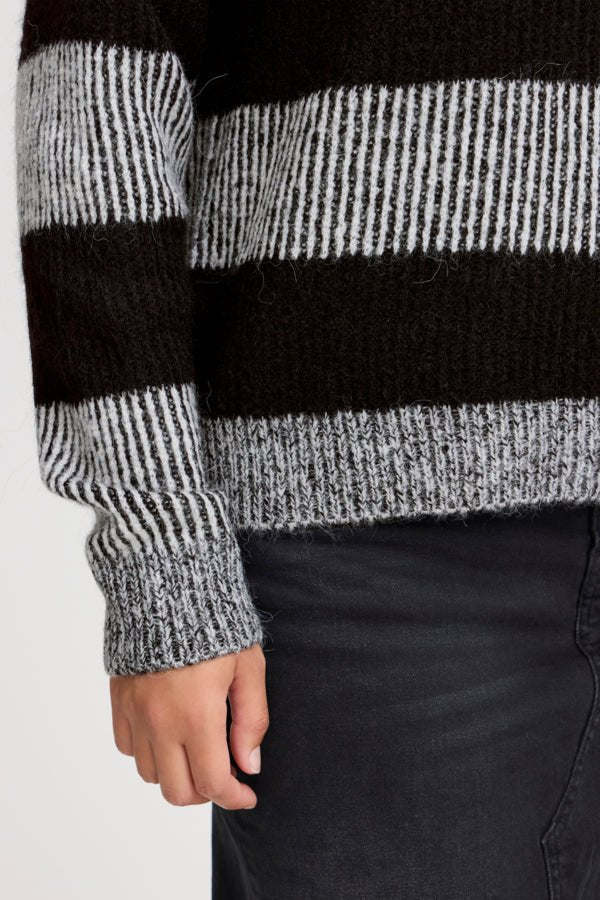 30% Ihkamara Ls13 Pullover - koop Pulls van Ichi bij Meisjes Brugge