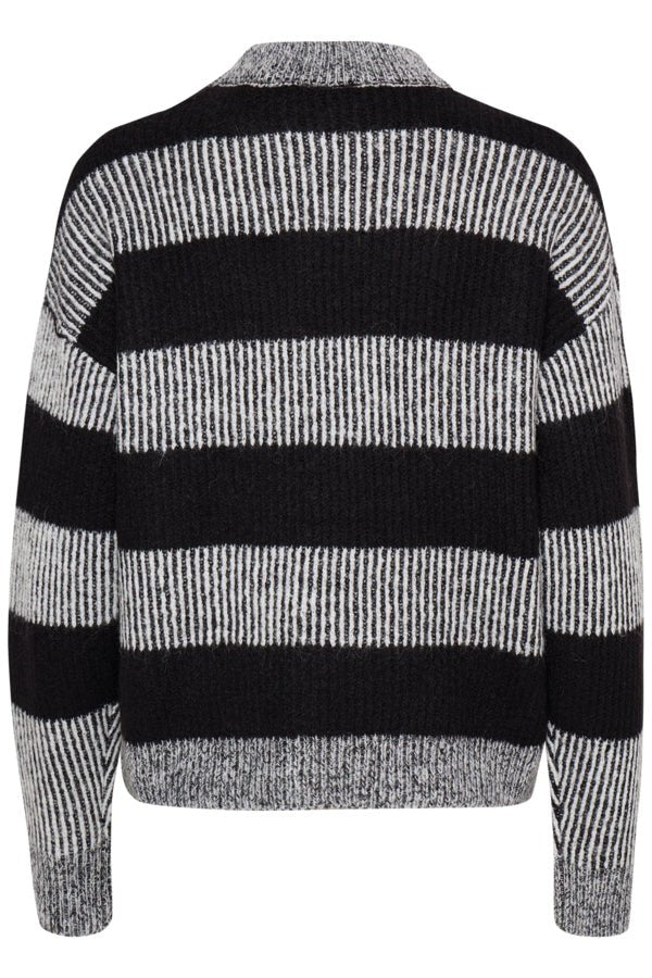 30% Ihkamara Ls13 Pullover - koop Pulls van Ichi bij Meisjes Brugge