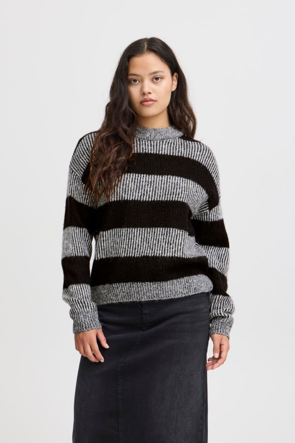 40% Ihkamara Ls13 Pullover van Ichi – Pulls voor dames | Meisjes Brugge