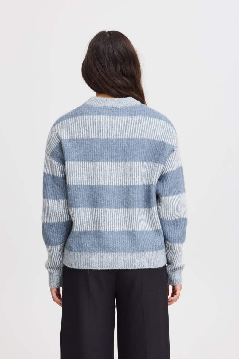 30% Ihkamara Ls13 Pullover - koop Pulls van Ichi bij Meisjes Brugge