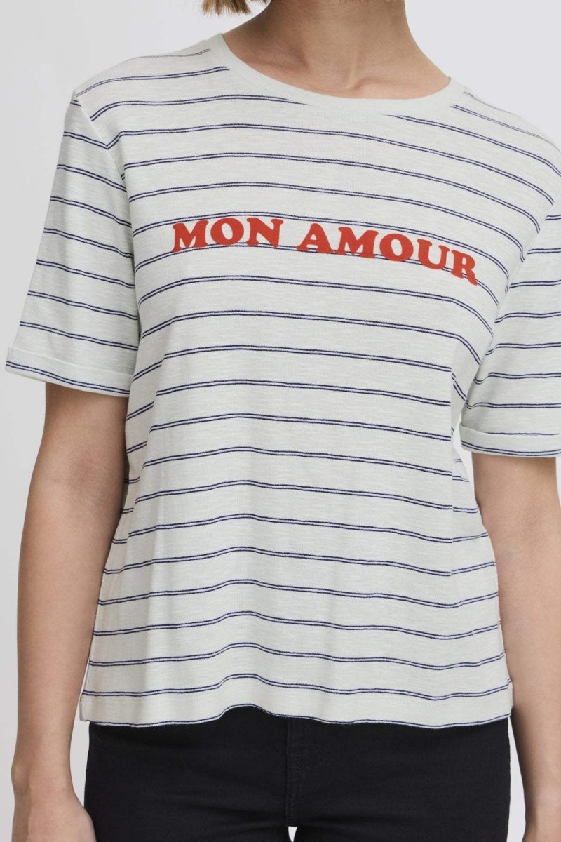 30% Ihnova Ss Top – T-shirts voor dames in kleur | Meisjes