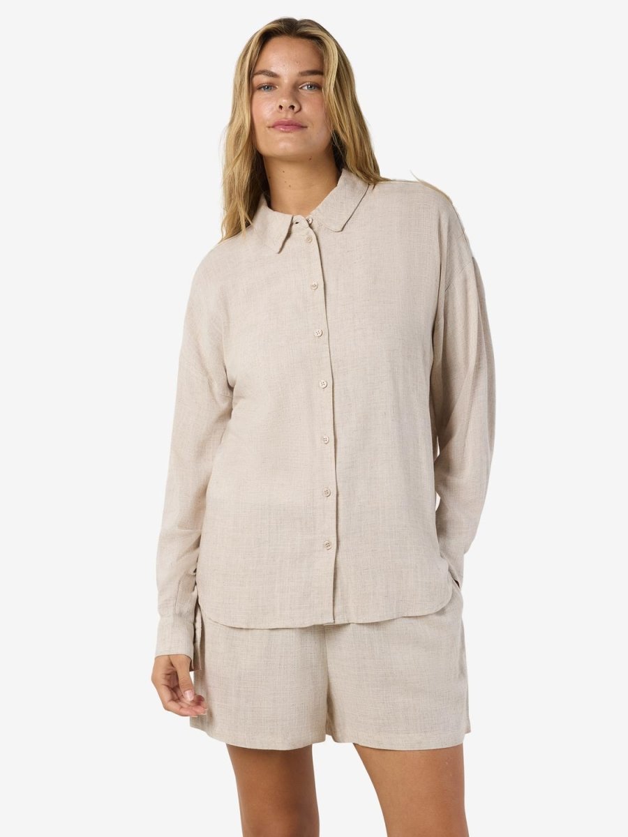 30% Nmleilani L/S Loose Shirt Wvn Noos van noisy may – Shirts voor dames | Meisjes Brugge