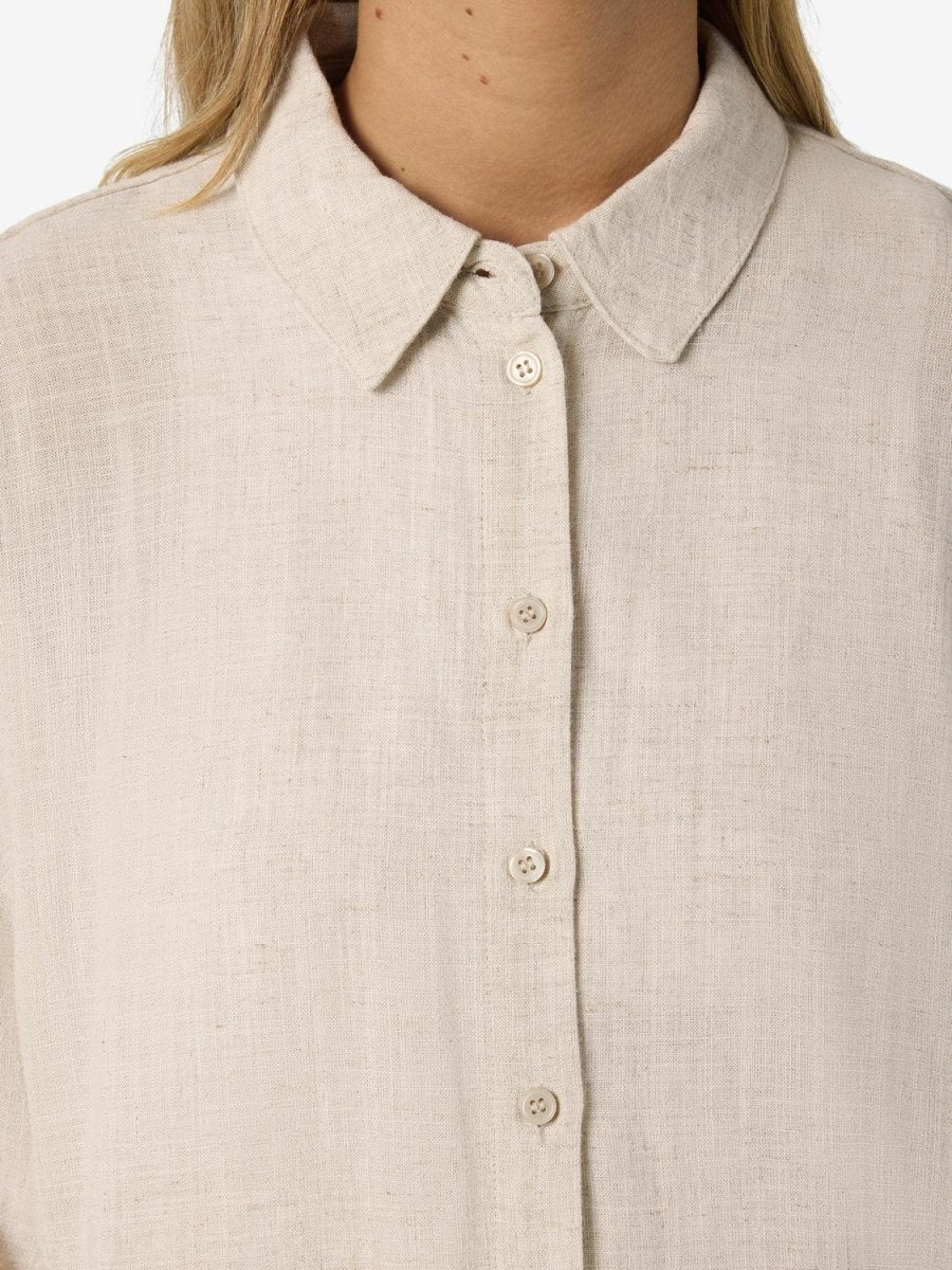 30% Nmleilani L/S Loose Shirt Wvn Noos van noisy may – Shirts voor dames | Meisjes Brugge