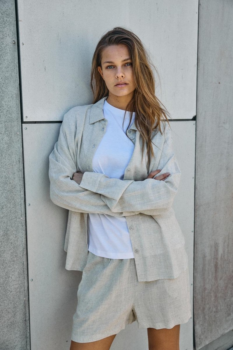 30% Nmleilani L/S Loose Shirt Wvn Noos van noisy may – Shirts voor dames | Meisjes Brugge