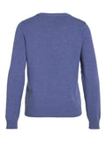 30% Viril O - Neck L/S Knit Top - Noos - koop Pulls van Vila bij Meisjes Brugge