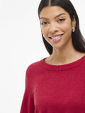 30% Viril O - Neck L/S Knit Top - Noos - koop Pulls van Vila bij Meisjes Brugge