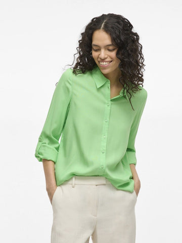 30% Virosa L/S Shirt - Noos - koop Shirts van Vila bij Meisjes Brugge