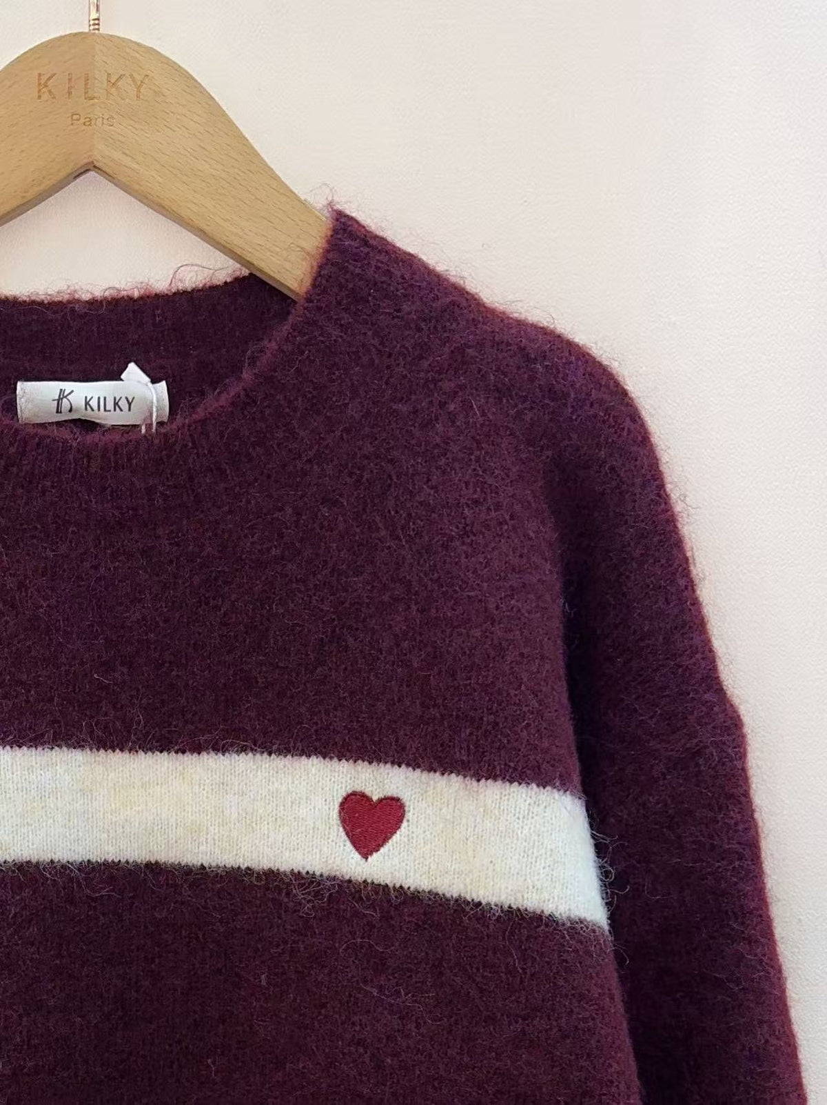 Savy hearth stripe knit