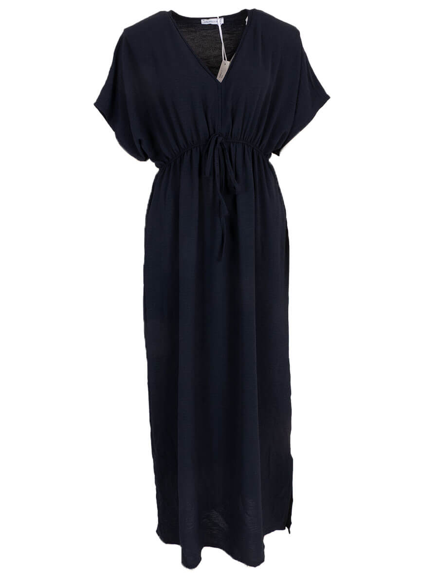 Agathe string v-neck dress