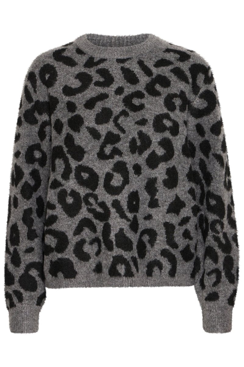 40% Bxminya Leopard Jumper - koop Pulls van b.young bij Meisjes Brugge