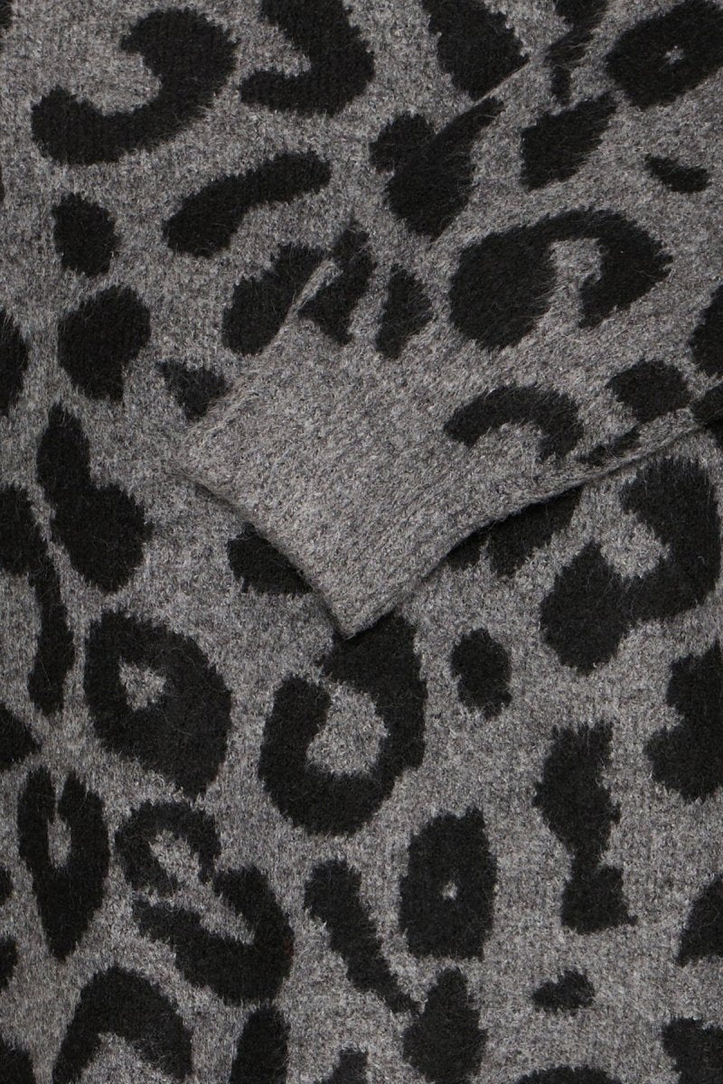 40% Bxminya Leopard Jumper - koop Pulls van b.young bij Meisjes Brugge