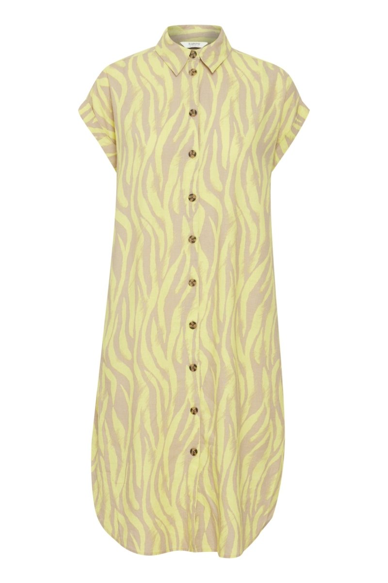 50% Byfalakka Ss Shirt Dress van b.young – Jurken voor dames | Meisjes Brugge