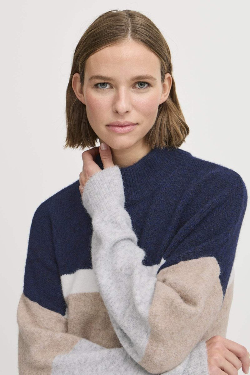40% Byomea Striped Jumper 2 van b.young – Pulls voor dames | Meisjes Brugge