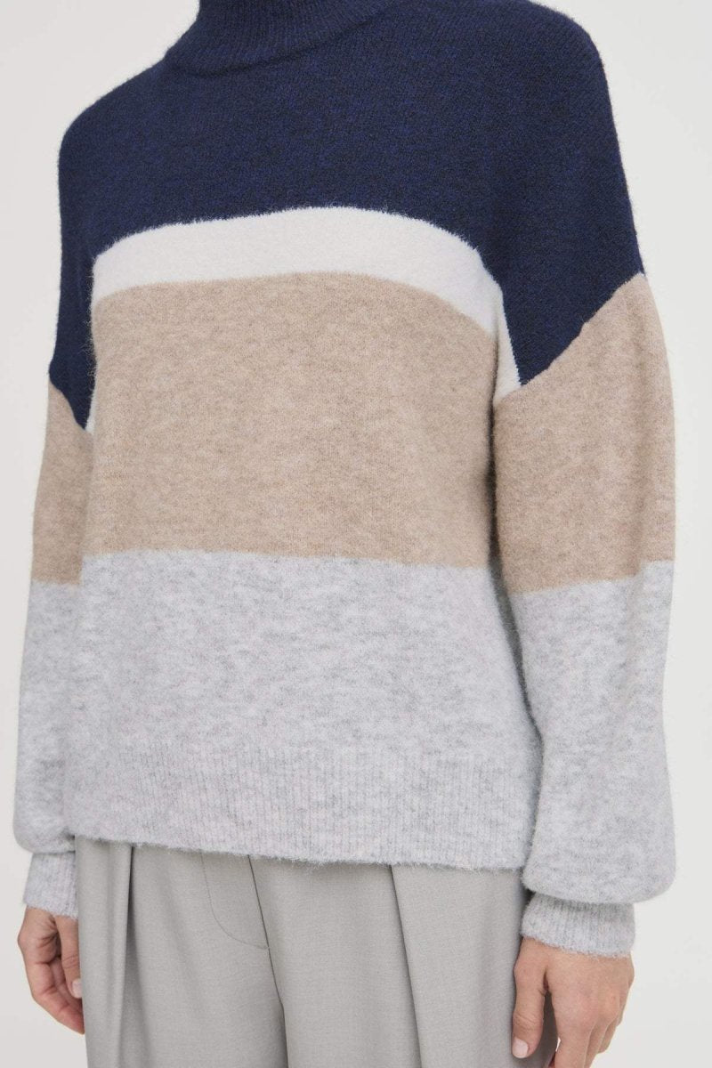 40% Byomea Striped Jumper 2 van b.young – Pulls voor dames | Meisjes Brugge