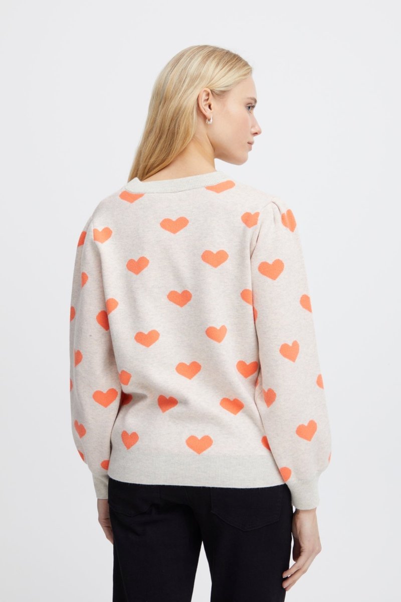 40% Ihbrielle Ls2 Pull van Ichi – Pulls voor dames | Meisjes Brugge