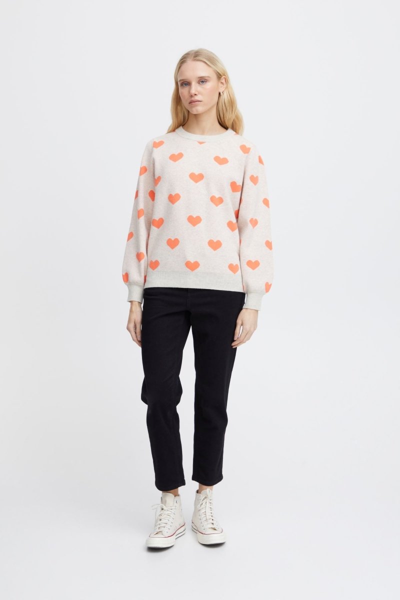 40% Ihbrielle Ls2 Pull van Ichi – Pulls voor dames | Meisjes Brugge
