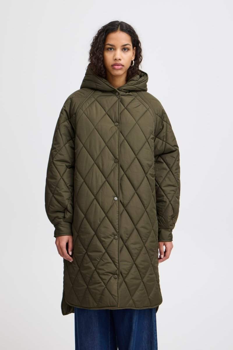 50% Ihhansa Jacket AW24 van Ichi – Jassen voor dames | Meisjes Brugge