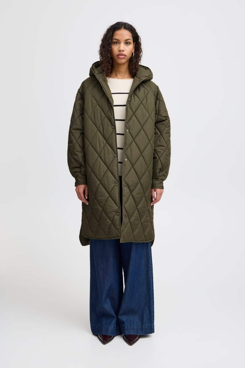 50% Ihhansa Jacket AW24 van Ichi – Jassen voor dames | Meisjes Brugge