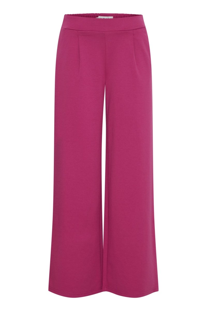 Broeken - 40% Ihkate Sus Long Wide Pants 2 aw23 van Ichi