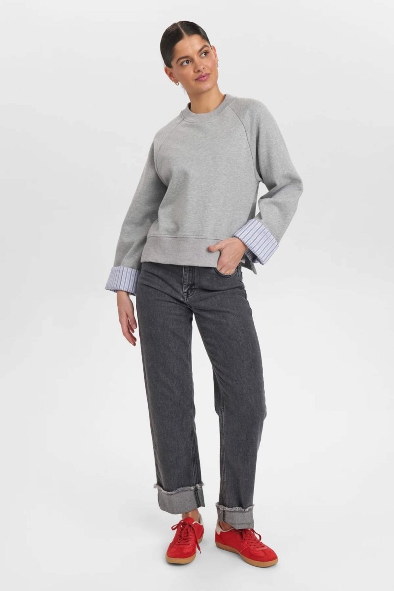 40% Nuzari Sweat van Numph – Sweaters voor dames | Meisjes Brugge