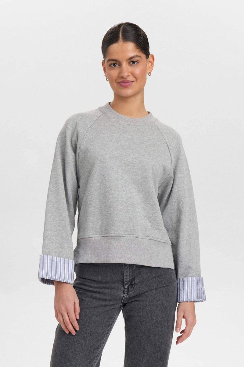 40% Nuzari Sweat van Numph – Sweaters voor dames | Meisjes Brugge