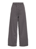 40% Vijaquard Hw 7/8 Wide Pants van Vila – Broeken voor dames | Meisjes Brugge