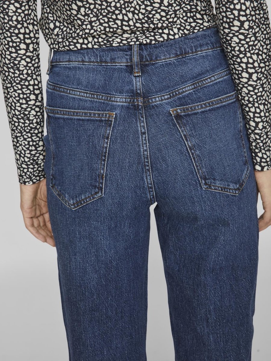 40% Vikelly Jaf Hw Straight Jeans Noos - koop Jeans van Vila bij Meisjes Brugge