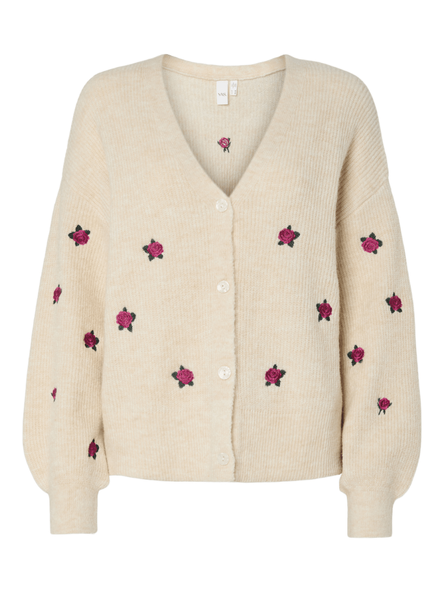 Cardigans - 40% Yasfleur Ls Knit Cardigan S. Noos van Y.A.S