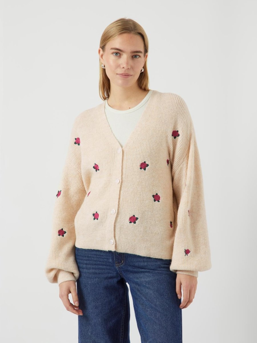 Cardigans - 40% Yasfleur Ls Knit Cardigan S. Noos van Y.A.S