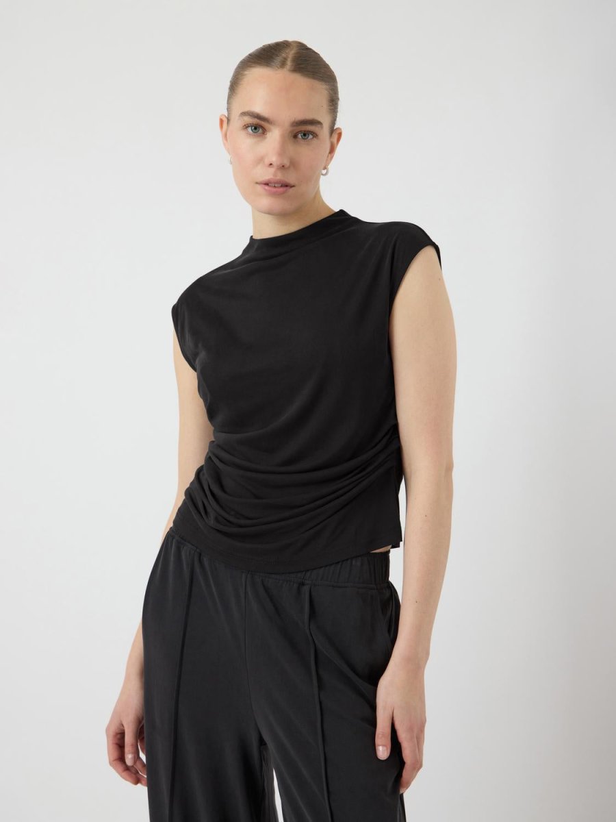 Black Tops - 40% Yaslysa Ss Top van Y.A.S