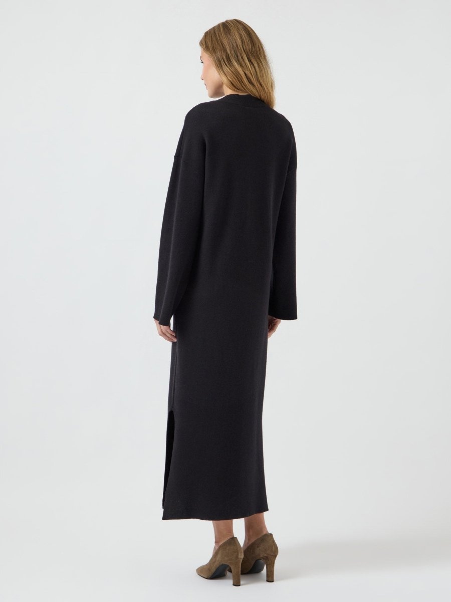 Jurken - 40% Yasselma Ls Long Knit Dress S. Noos van Y.A.S