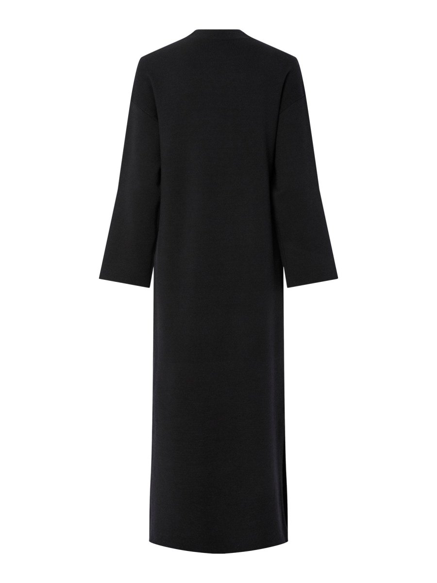 Jurken - 40% Yasselma Ls Long Knit Dress S. Noos van Y.A.S