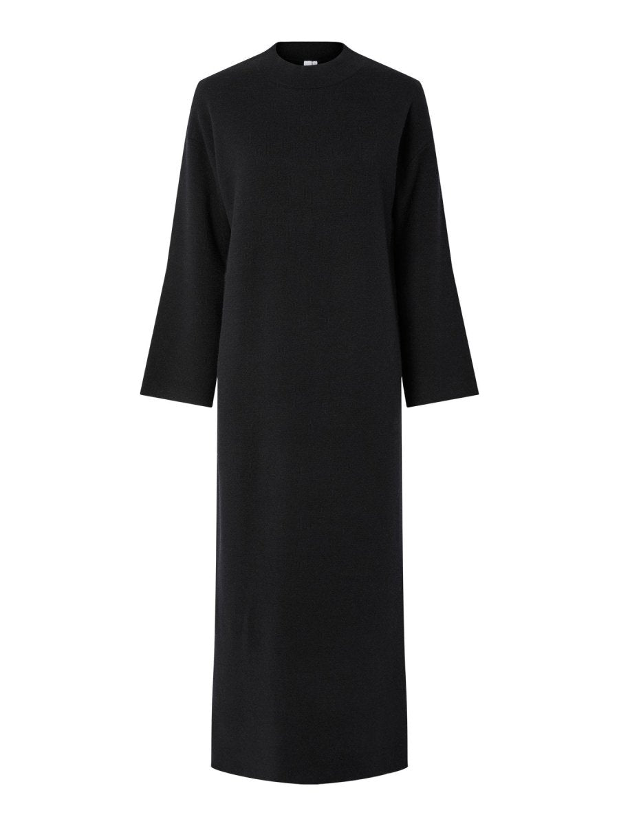 Jurken - 40% Yasselma Ls Long Knit Dress S. Noos van Y.A.S
