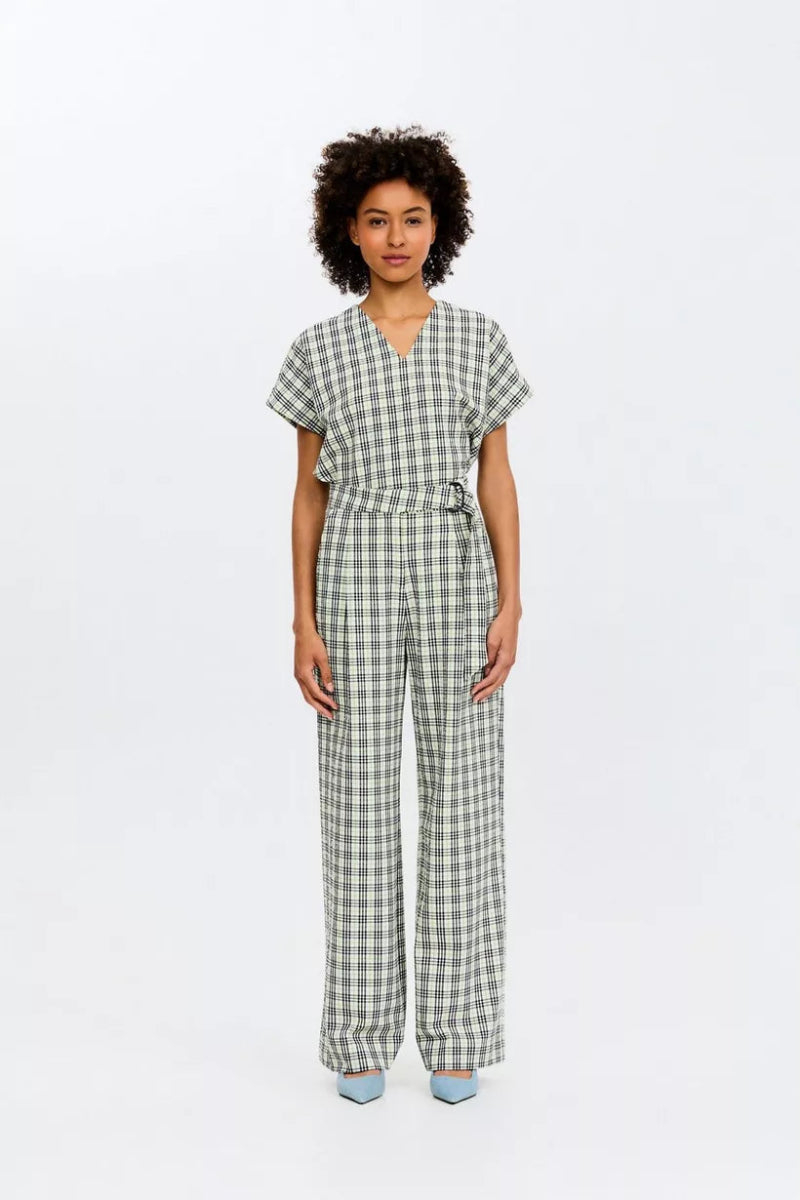 50 % Saba Geruite Top - koop Tops van CKS bij Meisjes Brugge