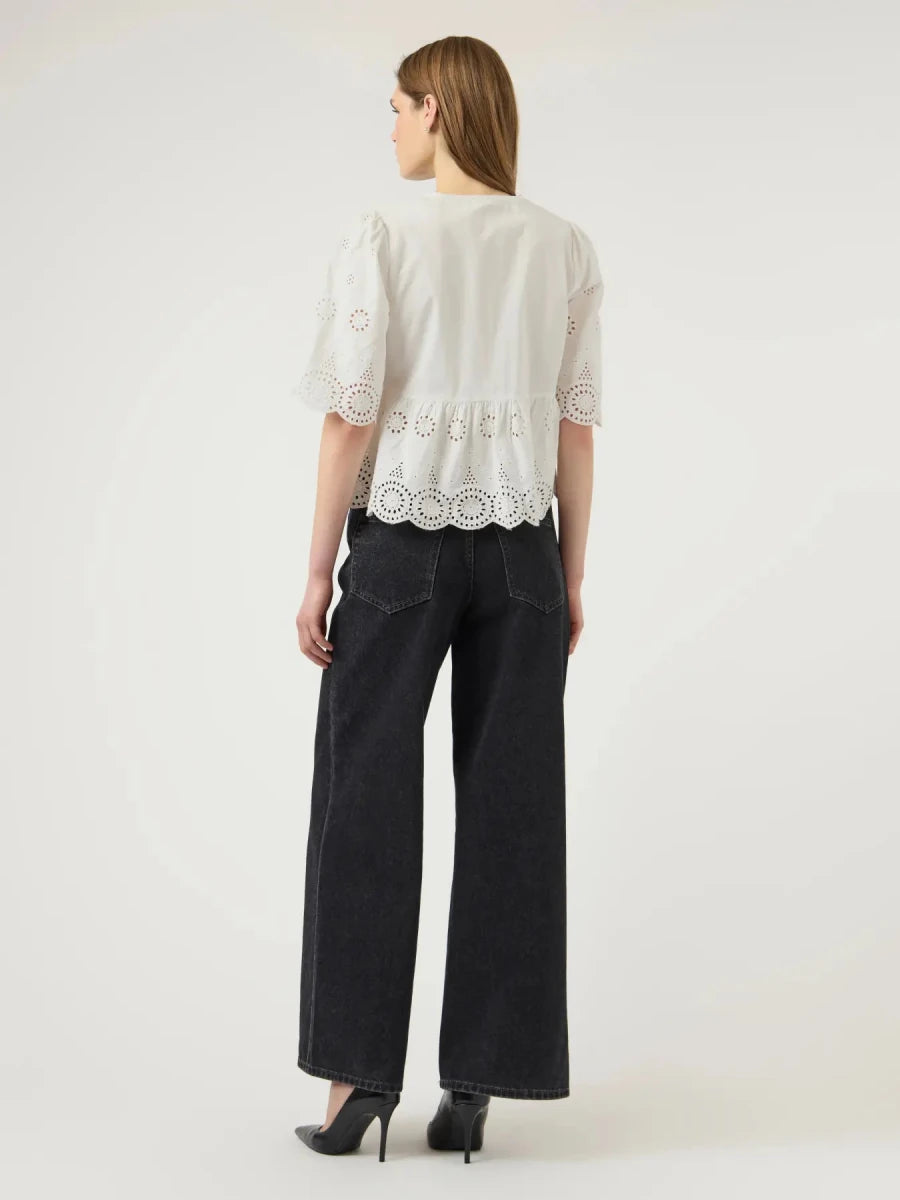 50% Yascornelia 2/4 Tie Top S. Noos van Y.A.S – Tops voor dames | Meisjes Brugge