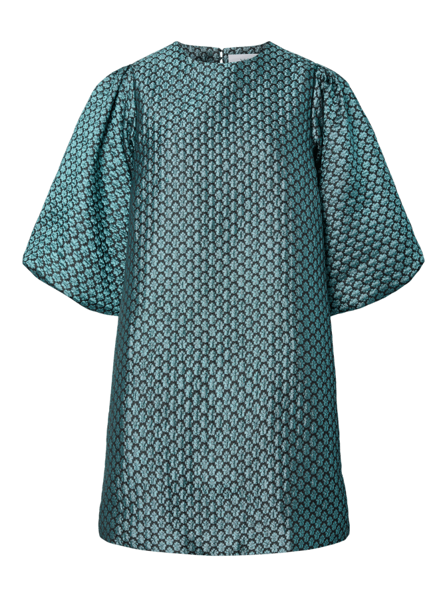 Black Ditta Print Jurken - 50% Yasditta 3/4 Dress - D2D van Y.A.S