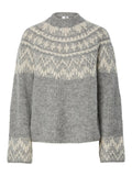 Pulls - 50% Yasliri Ls Wool Blend Knit Pullover van Y.A.S