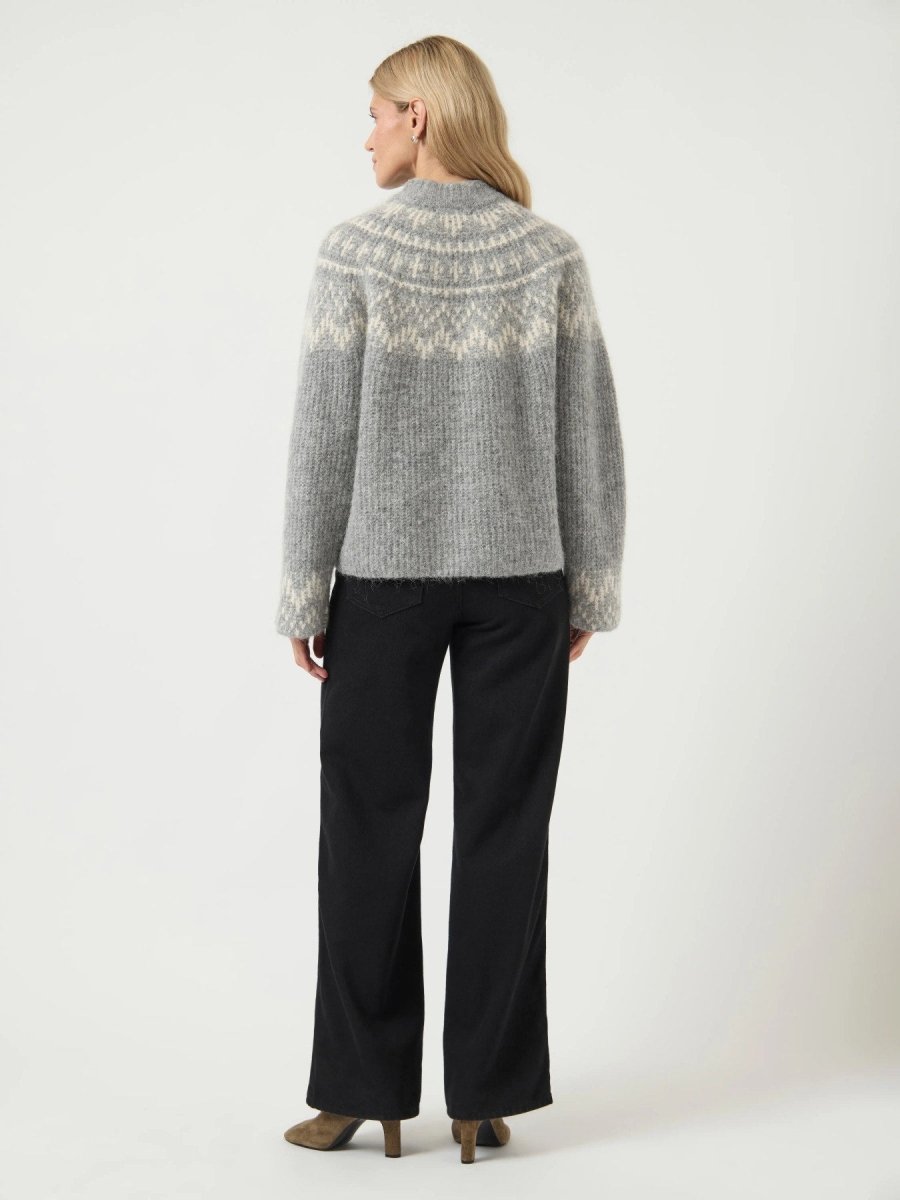 50% Yasliri Ls Wool Blend Knit Pullover van Y.A.S – Pulls voor dames | Meisjes Brugge
